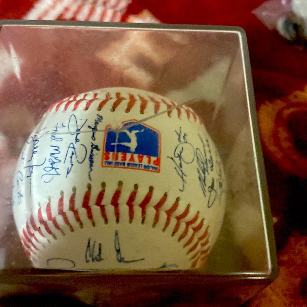 Very Rare Autographed Ball